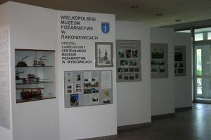 Ekspozycja poświęcona Wielkopolskiemu Muzeum Pożarnictwa w Rakoniewicach